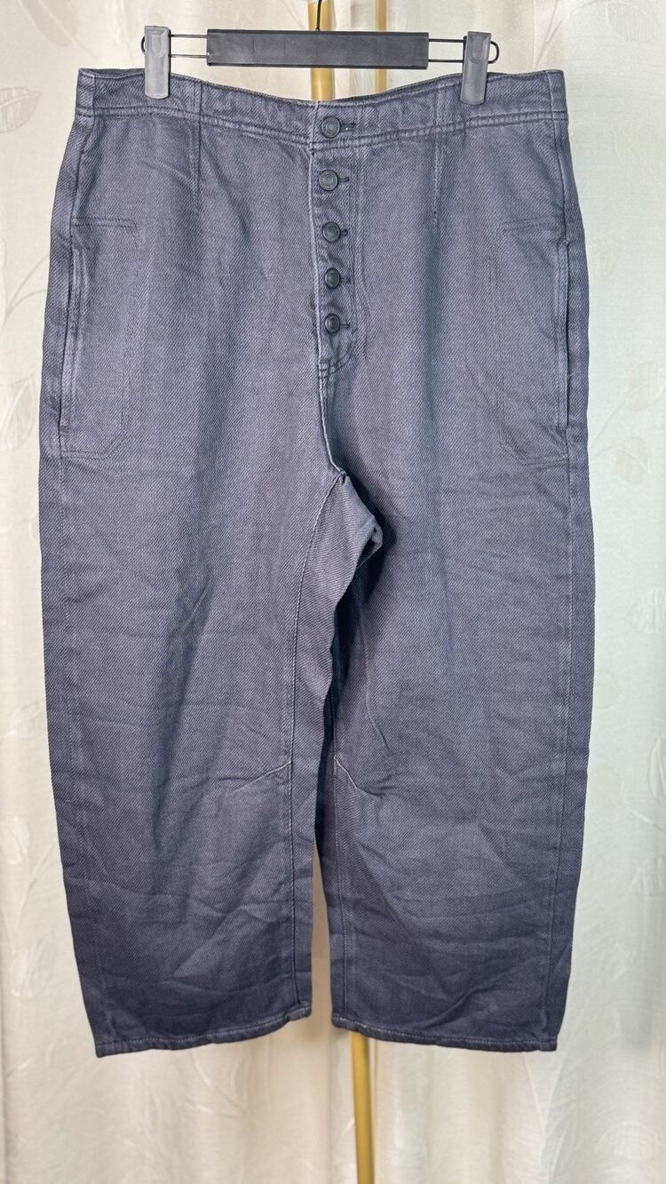 NWOT Free People Osaka Mid-Rise Barrel Jeans, Size 27